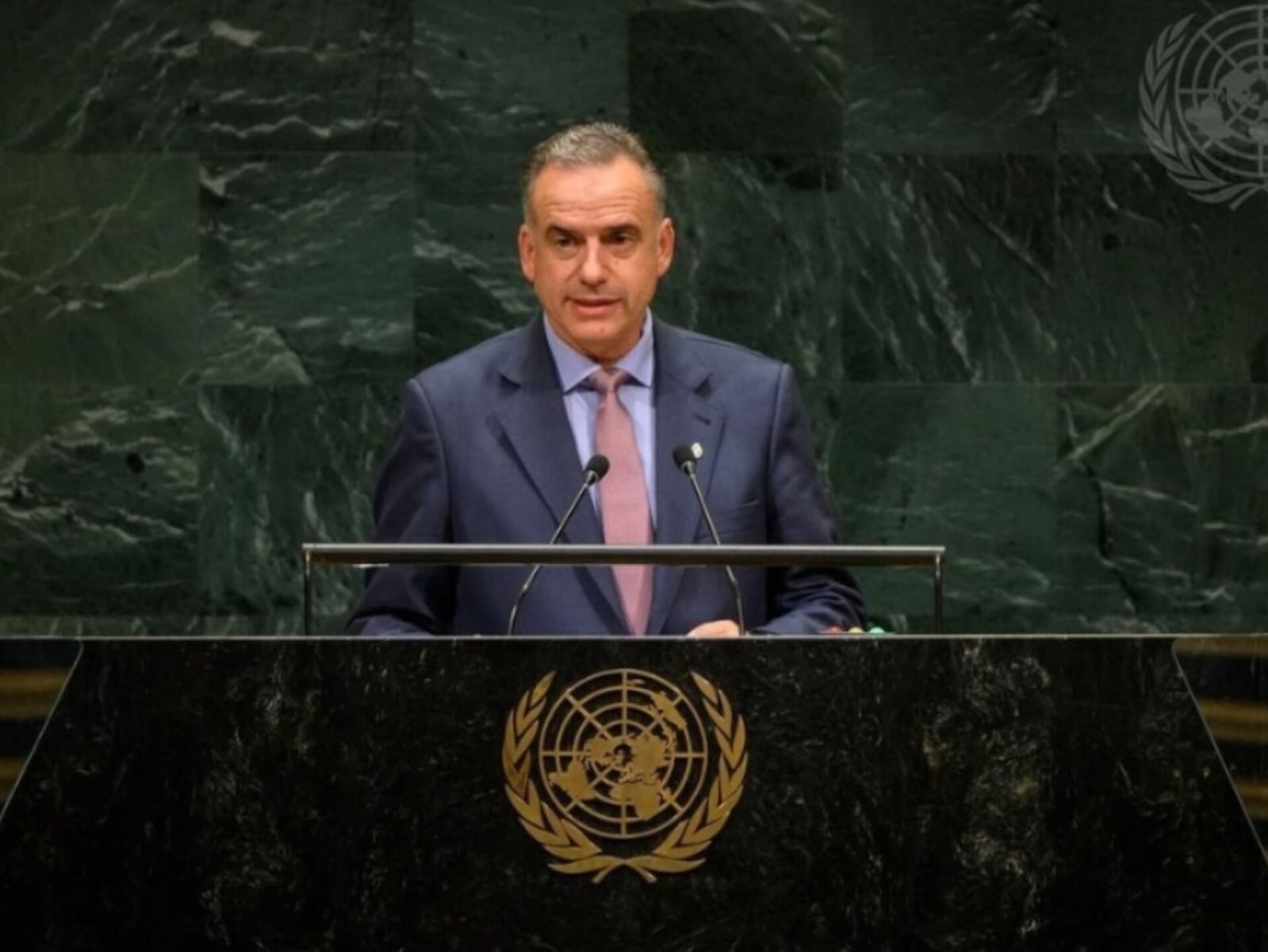 Yamandú Orsi habló en la Asamblea General de la ONU