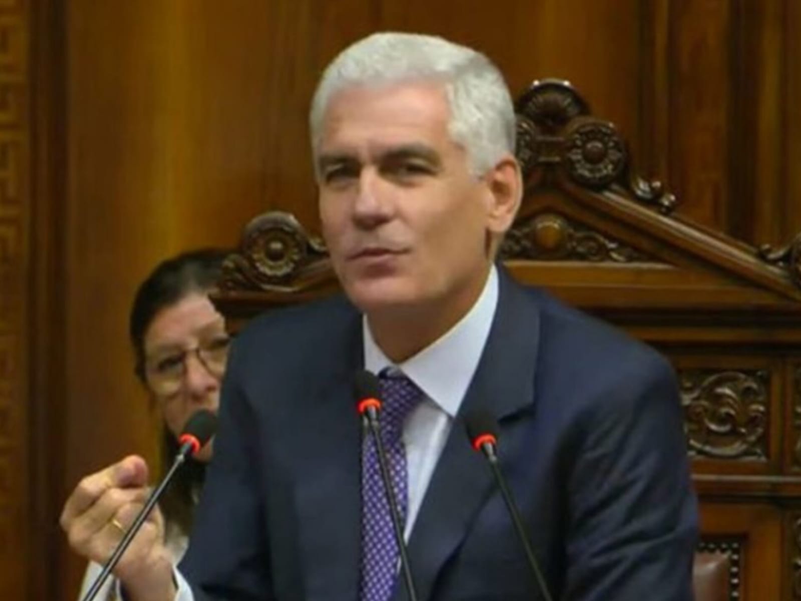 Rodrigo Goñi asume como Presidente de la Cámara de Diputados