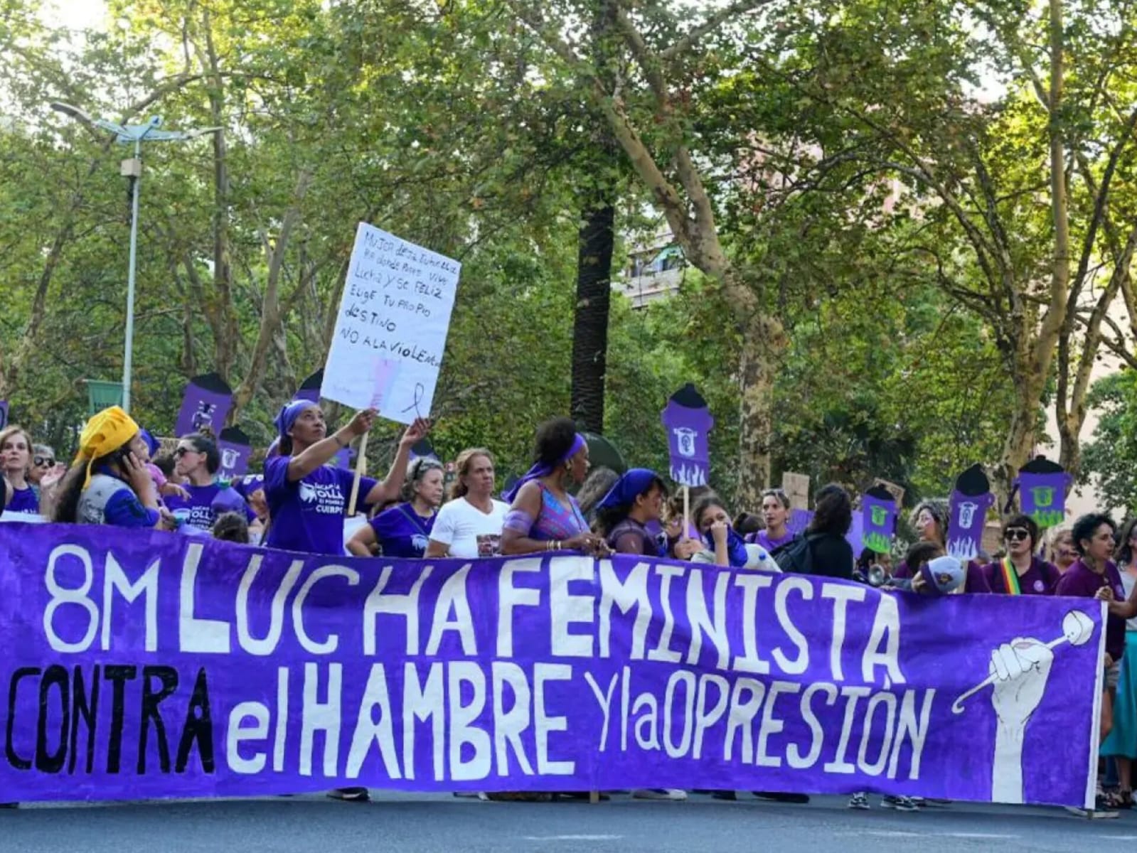Movilizaciones en todo el país por el Día Internacional de la Mujer