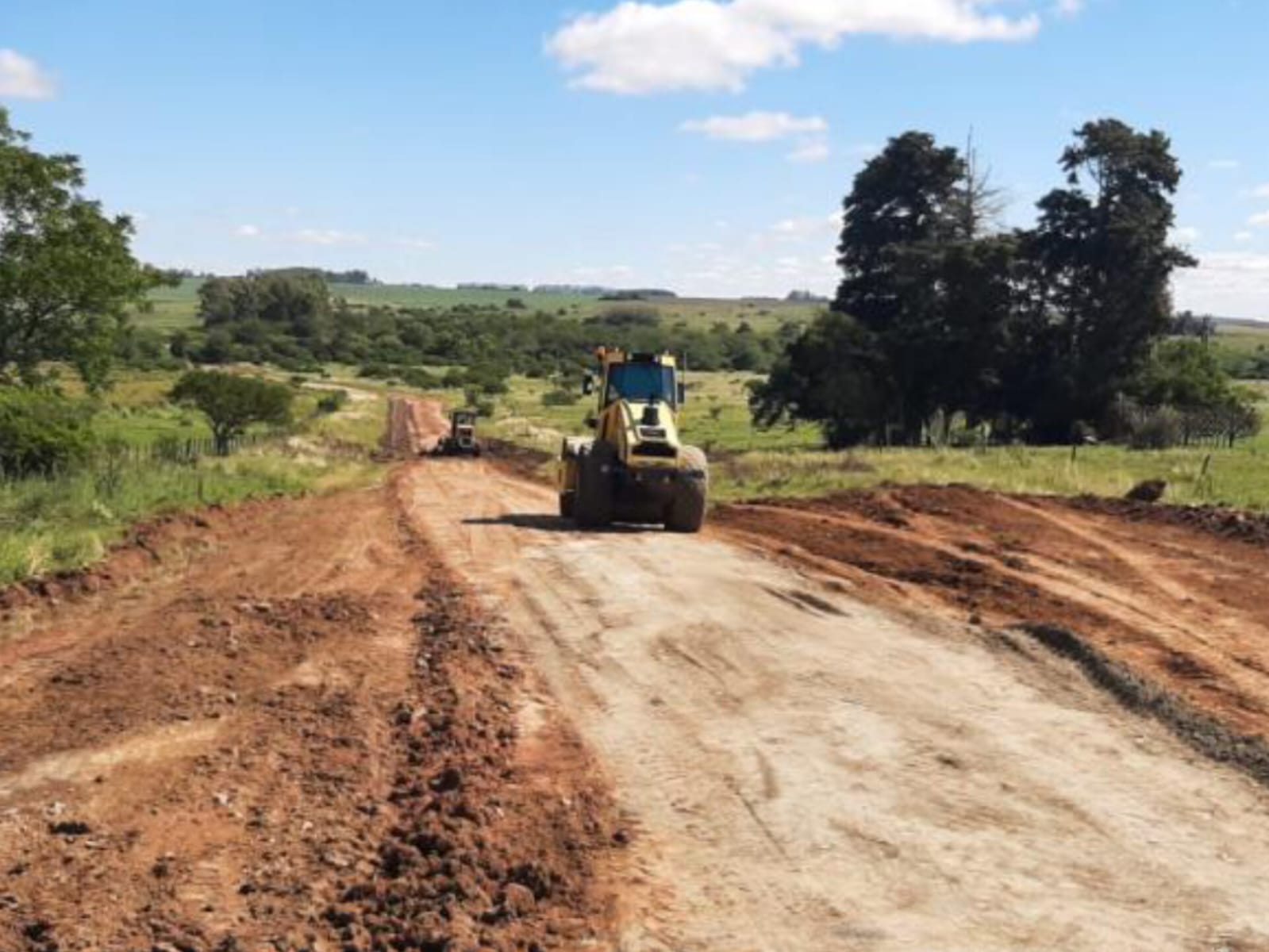 La obra de reparación en camino Paso de la Cruz - Menafra iniciarían esta semana